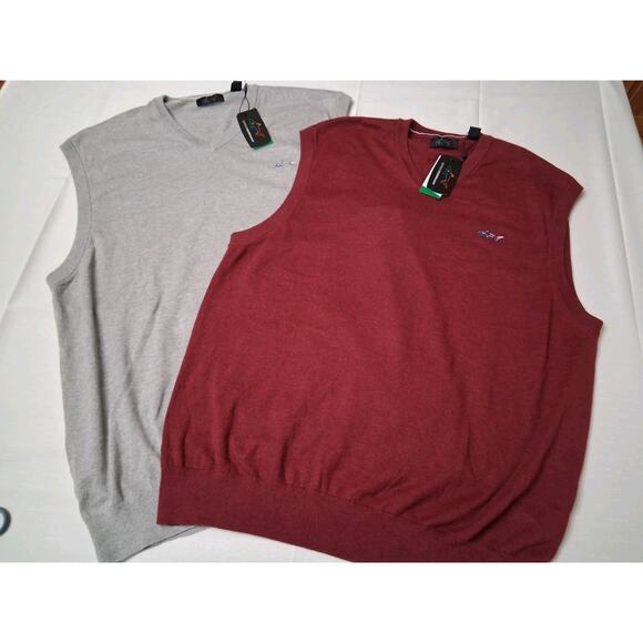 Greg Norman Collection Other - 2 Greg Norman Shark Sweater Vests ThermoLite Eco Mode Mens Size XXXL 3X New NWT